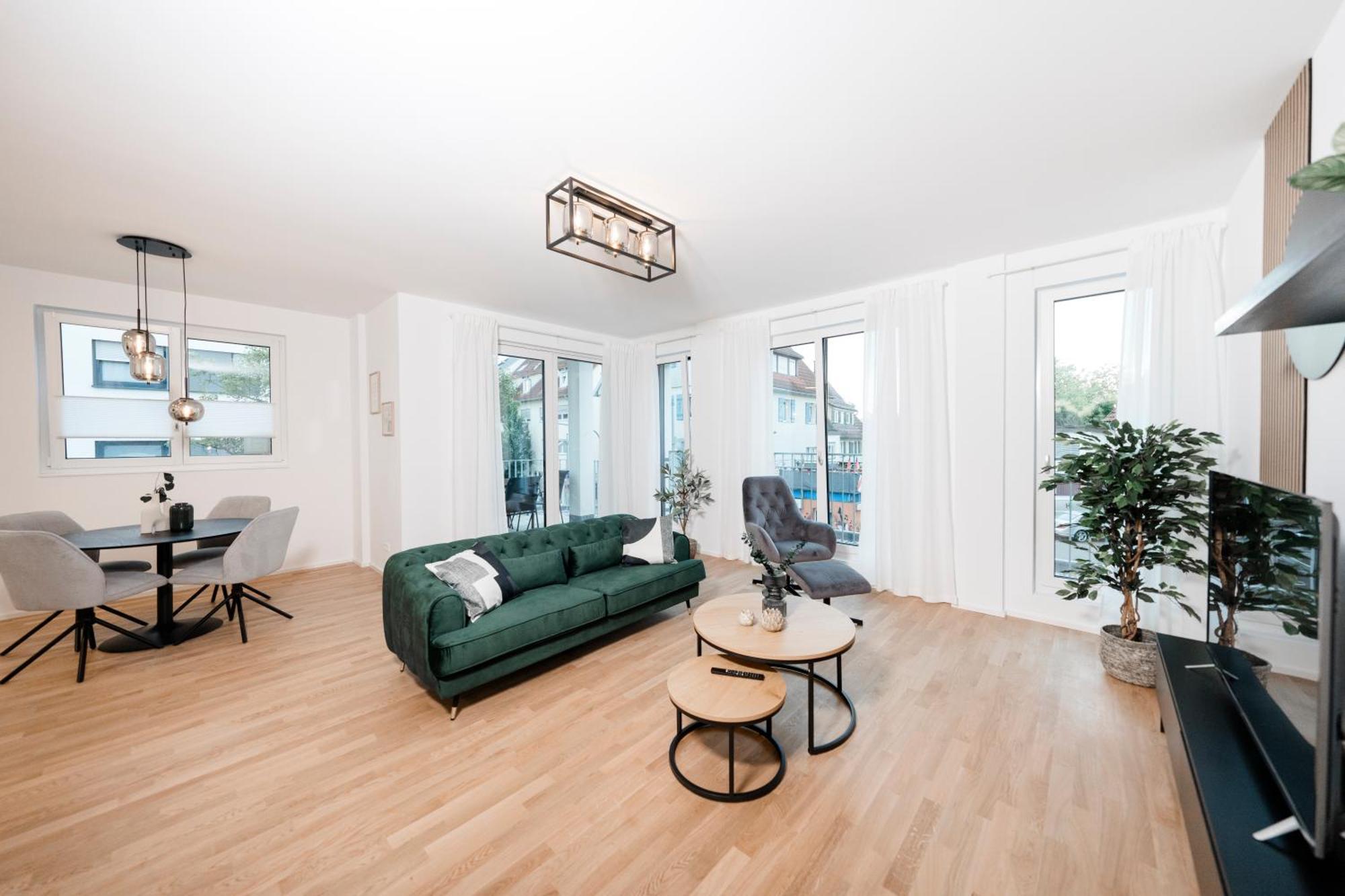 Kocasa-Apartments 01, City-Center Boeblingen, Stellplatz, Balkon, Waipu-Tv 외부 사진