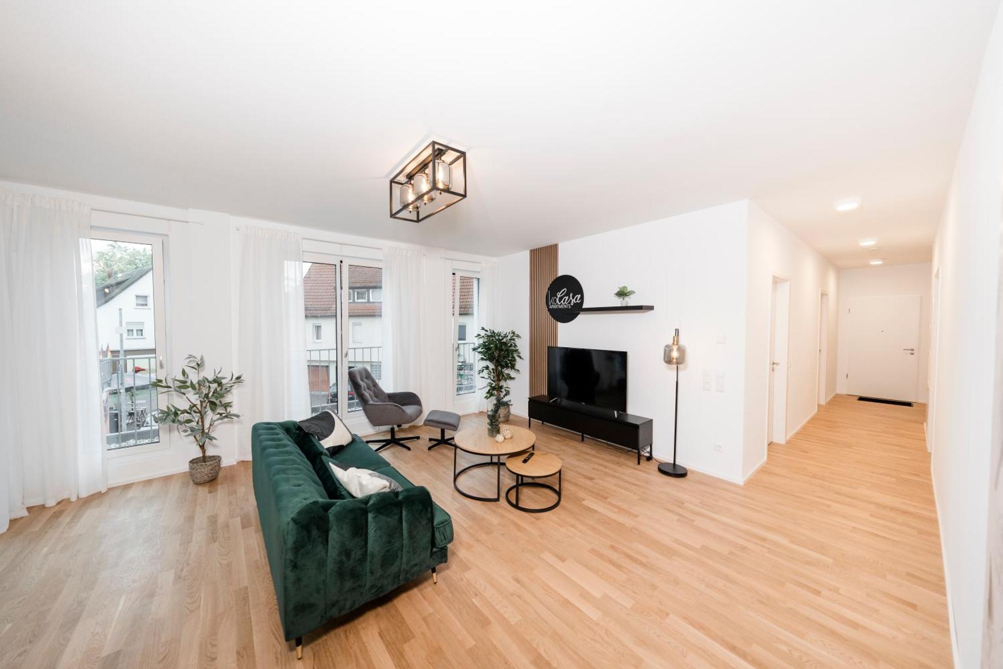 Kocasa-Apartments 01, City-Center Boeblingen, Stellplatz, Balkon, Waipu-Tv 외부 사진