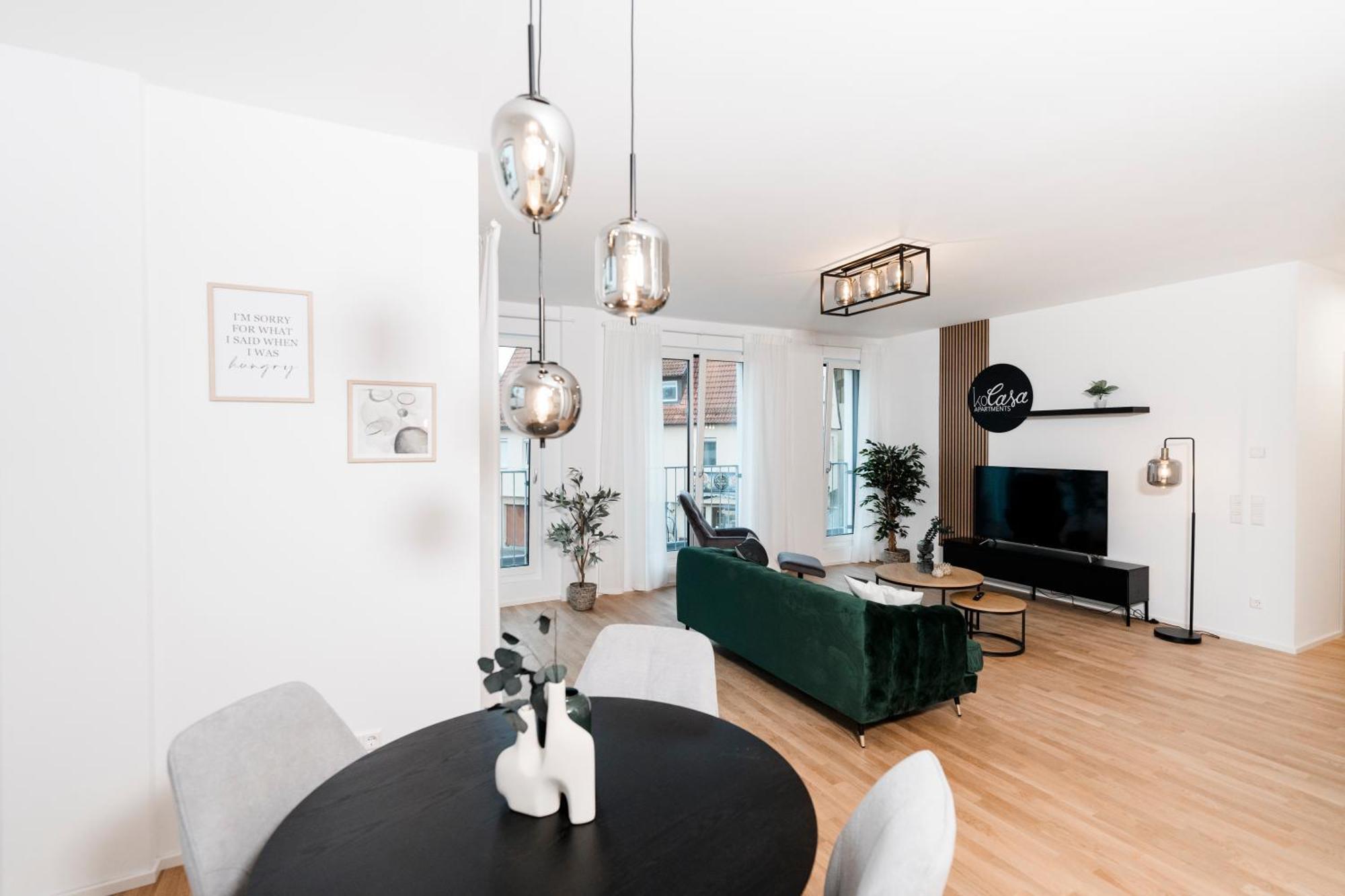 Kocasa-Apartments 01, City-Center Boeblingen, Stellplatz, Balkon, Waipu-Tv 외부 사진