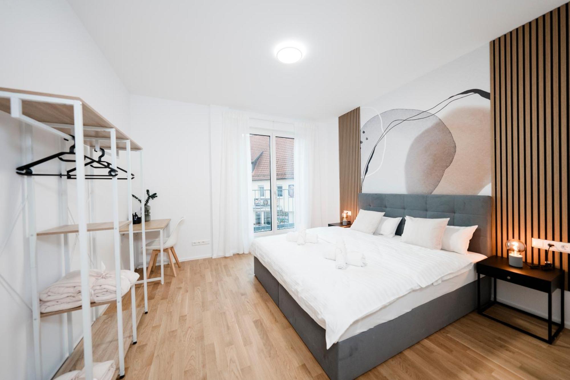 Kocasa-Apartments 01, City-Center Boeblingen, Stellplatz, Balkon, Waipu-Tv 외부 사진